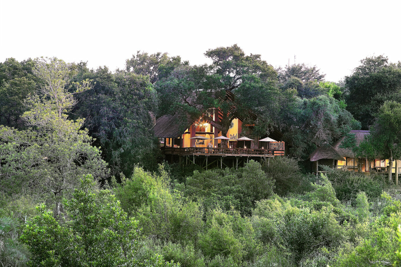 Londolozi Varty Camp View From Sand River